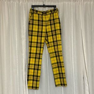 Zara plaid pants